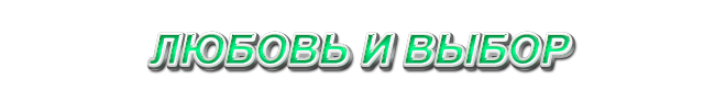 15. Любовь и выбор